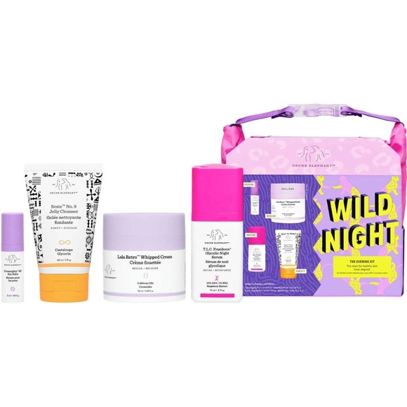 Drunk Elephant Wild Night skincare set